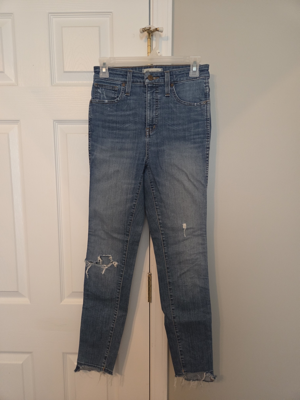 Madewell Skinny Distressed Jeans